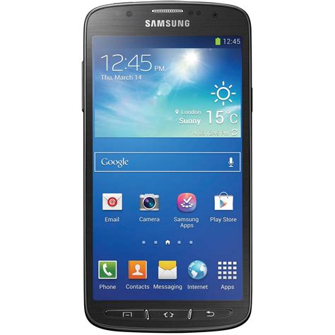 Samsung Galaxy S4 Active SGH-I537 16GB Smartphone I537-GRAY B&H