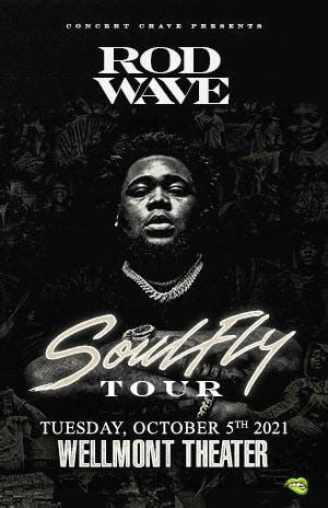 Concert Crave Presents Rod Wave - SoulFly Tour - The Wellmont Theater