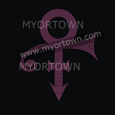 Iron on Rhinestone Transfers Wholesale for Great Musician Prince