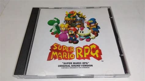 NINTENDO SUPER MARIO RPG Original Soundtrack w/Sticker Game Music CD ...