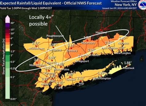 New York winter storm warning: Where brutal downpour will hit as power cuts expected - Weather ...