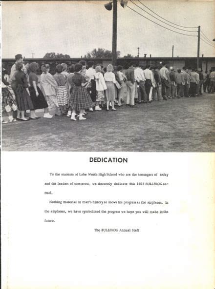 Explore 1958 Lake Worth High School Yearbook, Lake Worth TX - Classmates