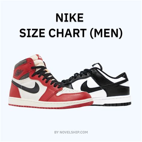 Nike Men's Sneakers Size Chart: Find Your Perfect Fit - Novelship News