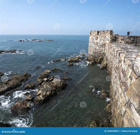 Magnificent Sindhudurg Fort is Situated and Floating Mid Sea of the ...