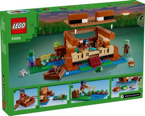 LEGO 21256 Minecraft The Frog House Building Toy Set