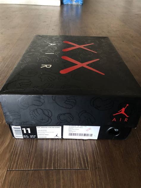 Air Jordan 4 - "Kaws" Grey | Kixify Marketplace