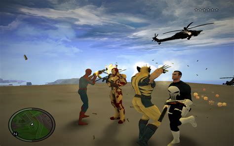 MORE SUPERHEROS image - California Megamod for Grand Theft Auto: San Andreas - Mod DB