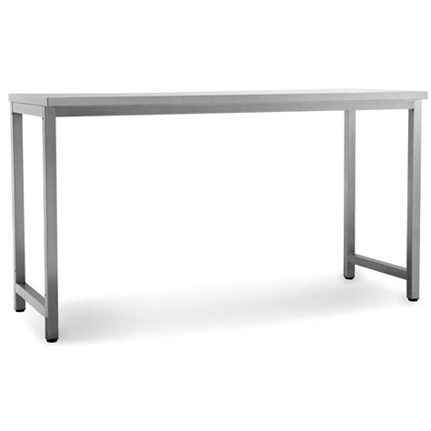 NewAge Products Outdoor Kitchen Stainless Steel Rectangle Patio Dining Table-65008 - The Home Depot