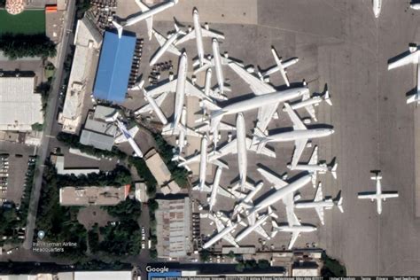 Pile of Planes 'Cannibalized' for Parts at Iran Airport Stuns Internet - Newsweek