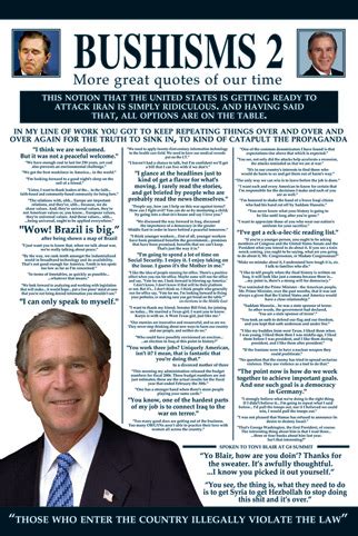 Bushisms 2 — Poster Plus