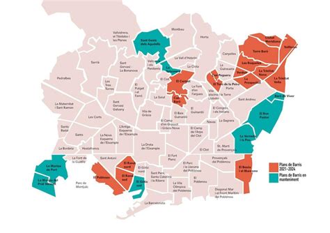 Espinas acero Melodramático distritos de barcelona mapa Cálculo ...