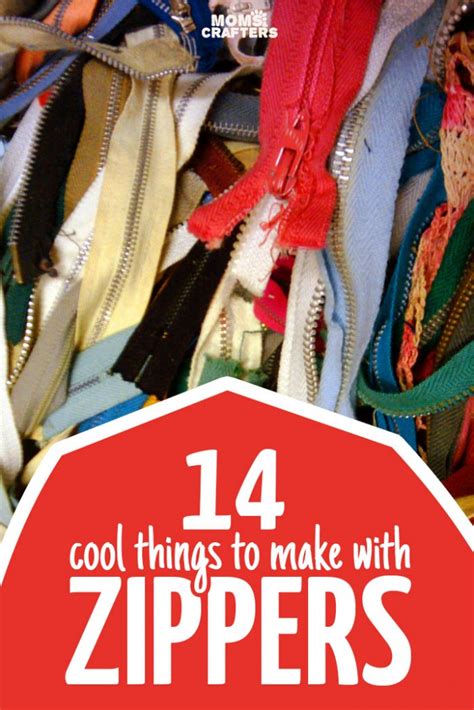 14 of the best zipper crafts! * Moms and Crafters