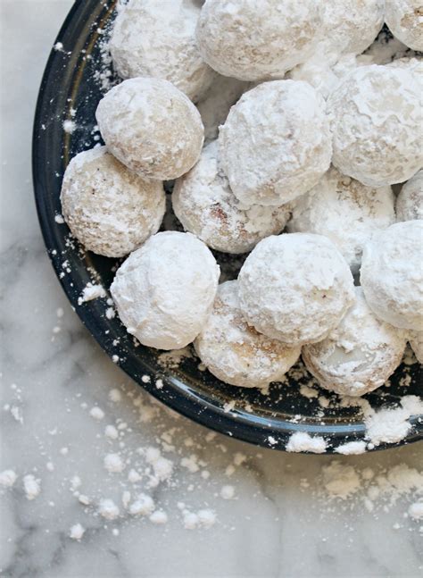 Hazelnut Mexican Wedding Cookies