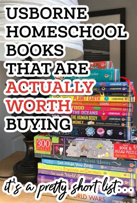 Usborne Homeschool Books That Are Actually Worth Buying - This Simple Balance