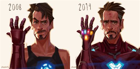 Tony Stark fan art by Gabriel Soares : r/marvelstudios