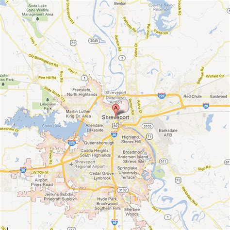 Louisiana Map Google Maps | semashow.com