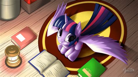 Twilight Sparkle Reading by mysticalpha on DeviantArt