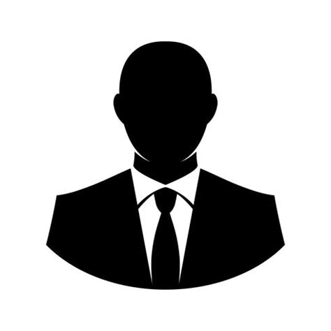 Businessman in suit head vector icon 546107 Vector Art at Vecteezy
