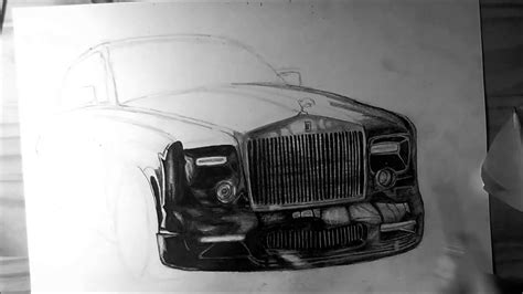 Rolls Royce Phantom-drawing. by: Abel - YouTube