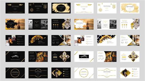 The Elegant PowerPoint Template #72012