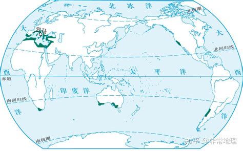 【地理】世界气候类型分布图（含气候特点、成因） - 知乎