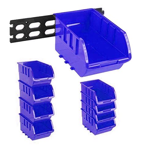 Plastic Storage Bin Racks Spare Parts Shelving