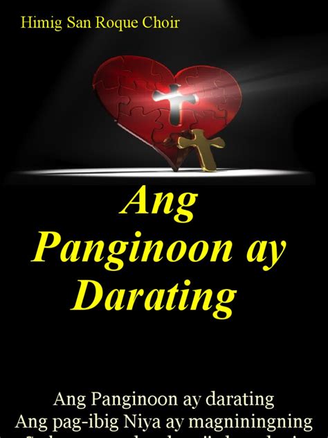 Ang Panginoon Ay Darating | PDF