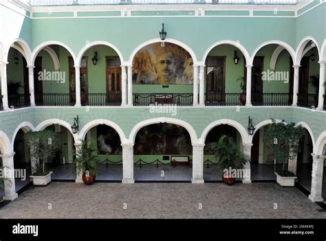 City Hall, Museum, Merida, Yucatan, Mexico, Central America Stock Photo ...