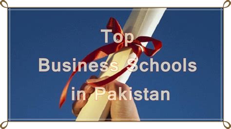 Top Business Universities in Pakistan