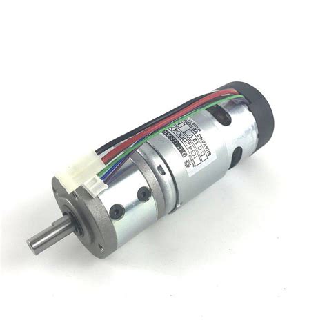 12V 1400RPM 2kgfcm Planetary DC Geared Motor with Encoder