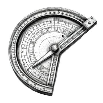 Stationery Ruler Protractor Linear Doodle, Ruler, Protractor, Stationery PNG Transparent Image ...