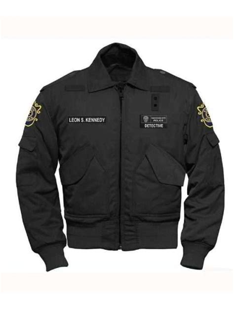 Leon Kennedy RPD Jacket | Resident Evil 2 Cotton Jacket