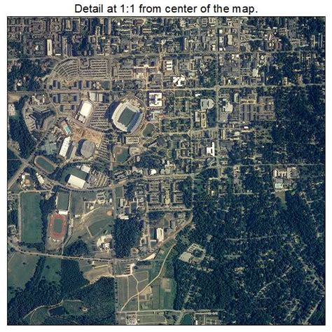 Aerial Photography Map of Auburn, AL Alabama