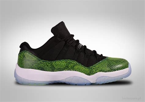 NIKE AIR JORDAN 11 RETRO LOW GREEN SNAKESKIN for €282,50 | Basketzone.net