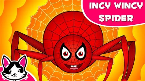 Itsy Bitsy Spider | Cartoon Nursery Rhymes | Songs for Kids & Toddlers ...