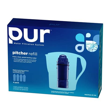PUR 2-Stage Water Pitcher Replacement Filter.