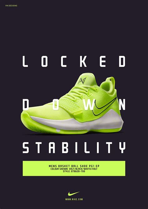 Nike Zoom Sneaker Ad Poster Design