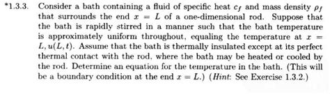 Heat equation - Applied Mathematics - Science Forums