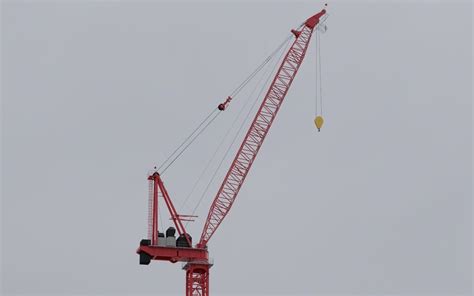 Luffing Jib Tower Crane 3D model | CGTrader