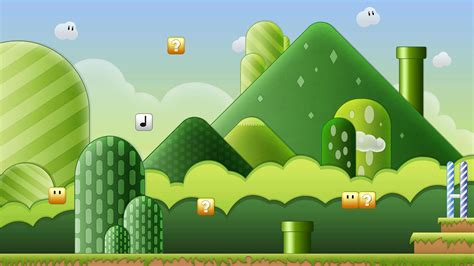 Super Mario Bros Background WQHD 1440P Wallpaper | Pixelz