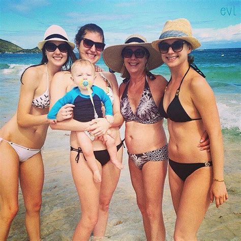 Emily with her family #emilyvancamp | Emily vancamp, Emily, Bikinis