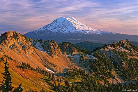 El Monte Adams, uno de los 5 volcanes de las montañas de Washington ...