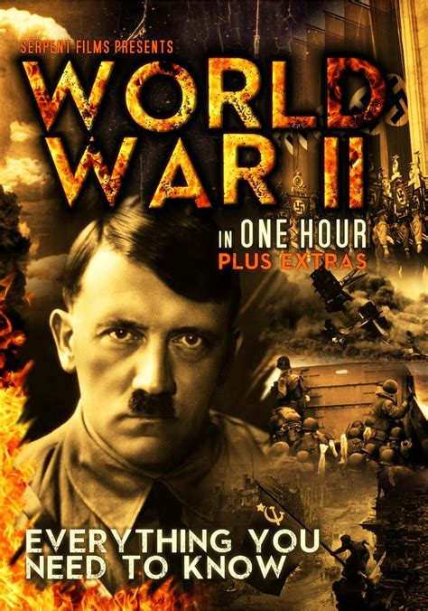 Classic Vintage Retro Movies Films & WWII Documentaries: World War II in One Hour