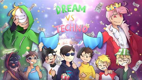 Dream And Technoblade Fanart Cute