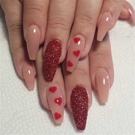 Pin on Valentine Nails (♥♥,)