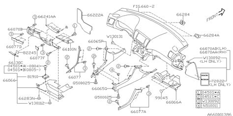 2017 Subaru Crosstrek Fuse Box Cover. Lid Fuse (IVORY). Cover or Lid ...