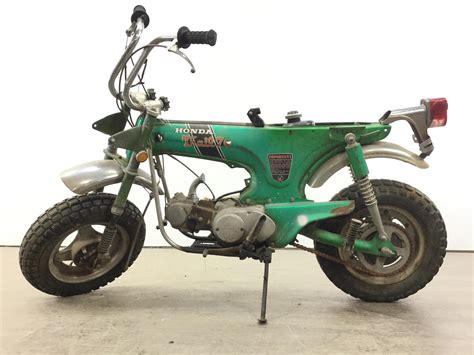 Lot - Vintage 1970 Honda Trail 70 Mini Bike