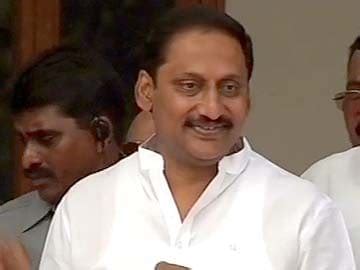 Andhra Pradesh Chief Minister N Kiran Kumar Reddy meets President ...