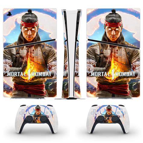 Mortal Kombat 1 Game Skin Sticker Decal For PS5 Slim - ConsoleSkins.co