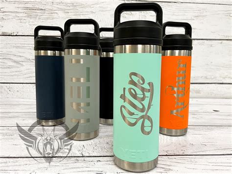 Personalized 18 0z YETI Bottle Tumbler Custom Yeti Rambler | Etsy